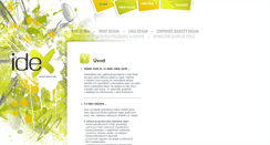 Desktop Screenshot of idex.cz